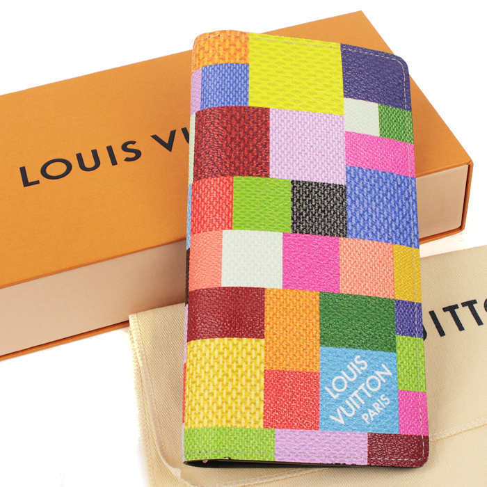 ルイLOUIS VUITTON  ダミエグラフィット3D ポルトフォイユブラザ NM