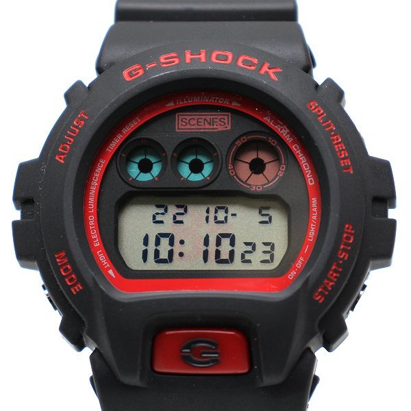 レア！B'z G-SHOCK CASIO DW6900-BZ LIMITED MODEL RED 30th Year